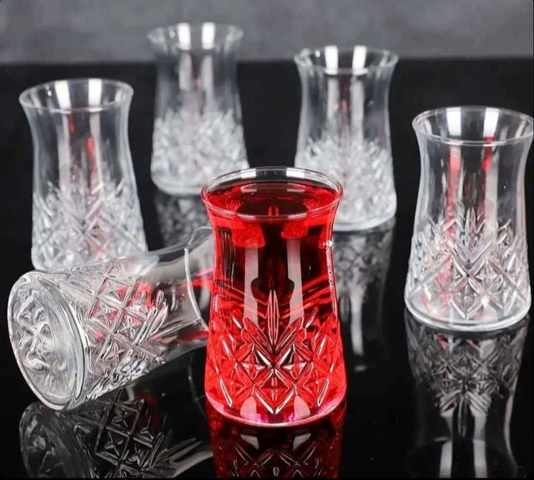 استکان پاشا باغچه ترکیه مدل تایملس timeless کد 42891 زیبا وشفاف