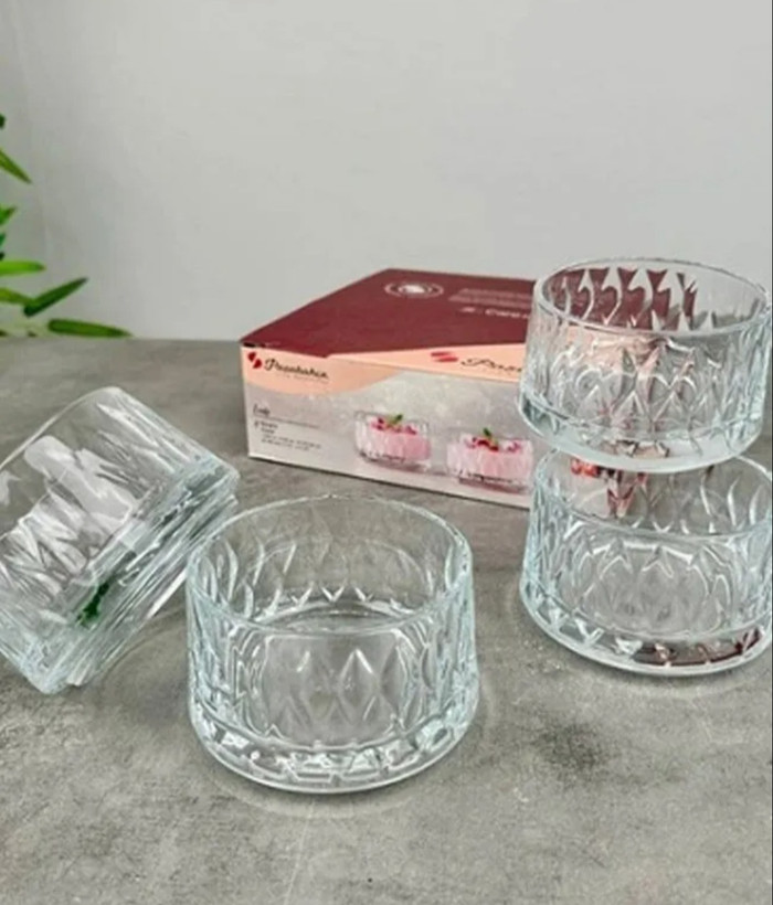 پیاله پاشا باغچه ترکیه مدل لیفی leafy کد 530166 شفاف و بادوام