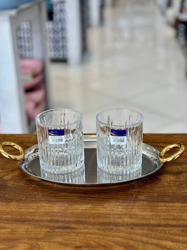 خرید نیملیوان شیاردار DELISOGA | لیوان وارداتی شیک و مدرن با کیفیت عالی
