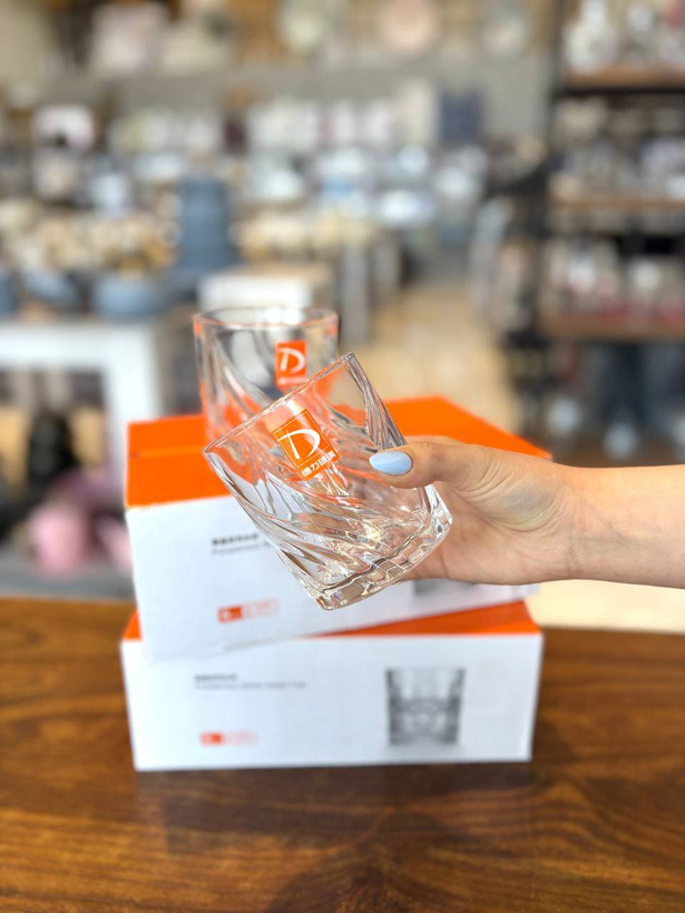 نیم لیوان وارداتی Deli Glass مدل Prosperous Series