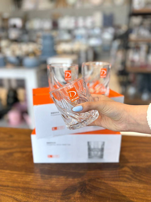 نیم لیوان وارداتی Deli Glass مدل Prosperous Series