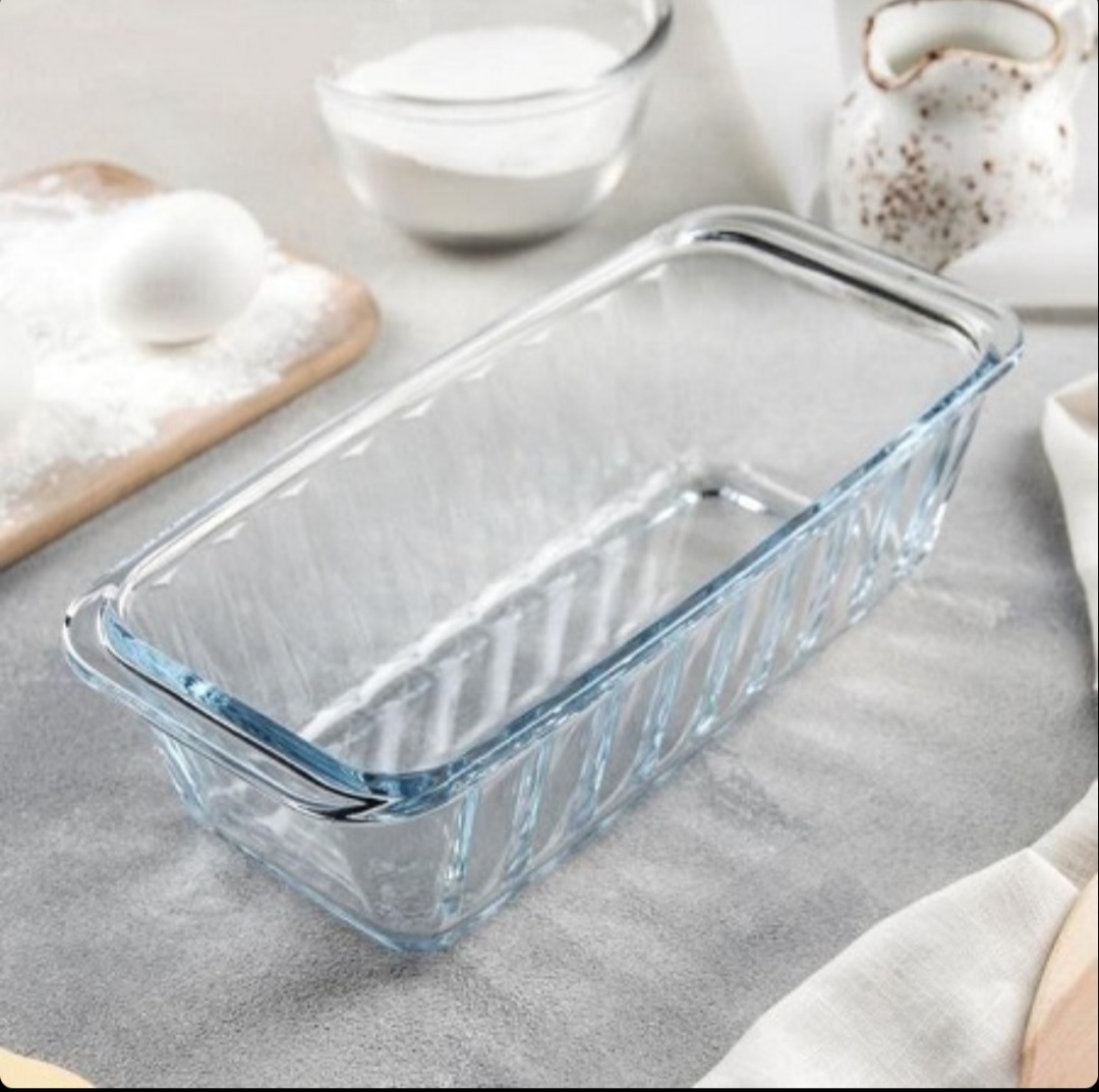 تابه مستطیل پیرکس پاشا باغچه مدل Borcam کد 59894؛ باکیفیت و مقاوم