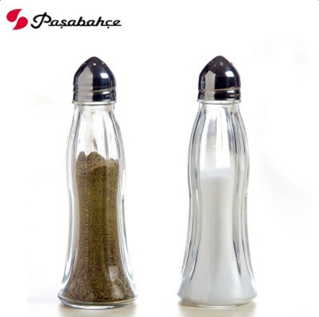 نمکدان جفتی پاشاباغچه ترکیه مدل Black & White کد 80030 | اصل ترکیه