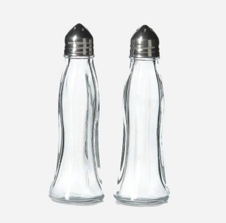 نمکدان جفتی پاشاباغچه ترکیه مدل Black & White کد 80030 | اصل ترکیه