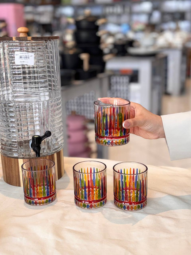 خرید نیملیوانهای رنگی Lang Xu Glass | کیفیت عالی و طراحی لوکس