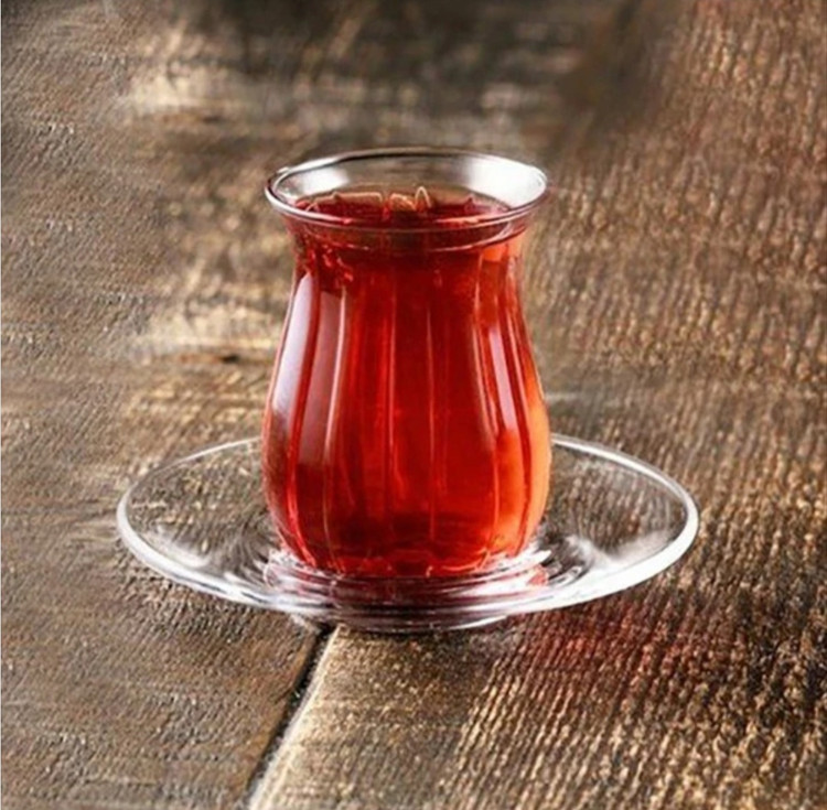 خرید استکان و نعلبکی پاشاباغچه مدل لینکا کد 96572 | ست اصل ترک