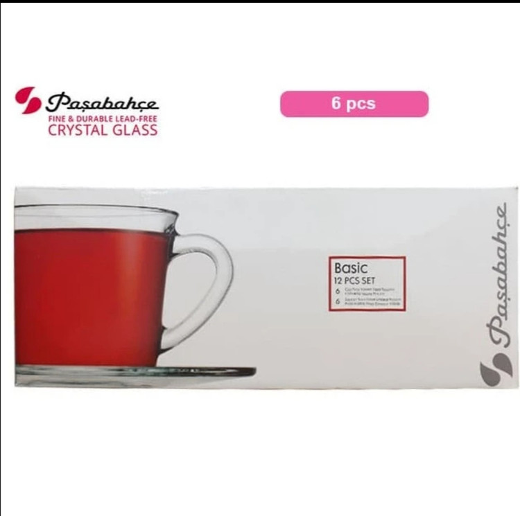 خرید فنجان و نعلبکی پاشاباغچه مدل بیسیک کد 96693 | ست اصل ترک