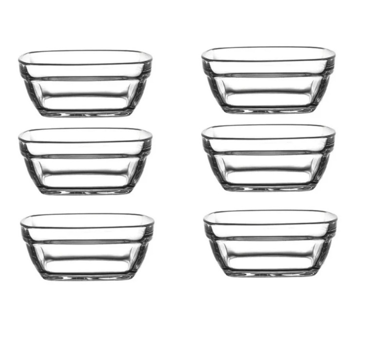خرید پیاله پاشاباغچه ترکیه مدل Pudding کد 53662 بسته 6 عددی