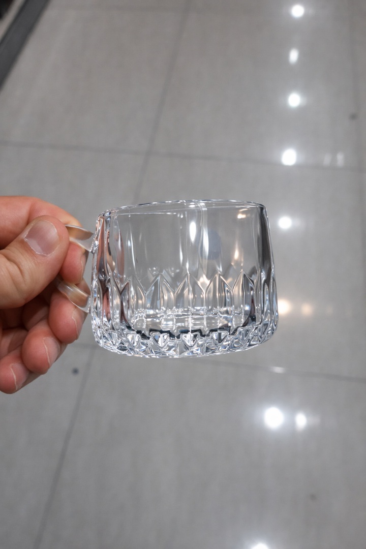 خرید فنجان ۶ تایی JT Glass | ست فنجان شیک و لوکس برای پذیرایی | ظروف چای و قهوه با طراحی مدرن