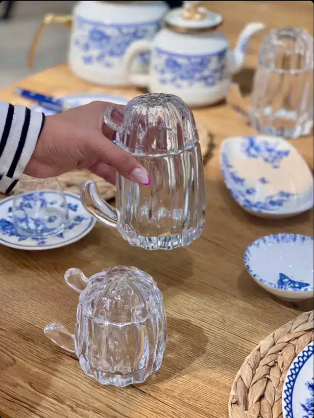 ظرف عسل بلور کاکتوس؛ طراحی وارداتی و مدرن برای پذیرایی خاص