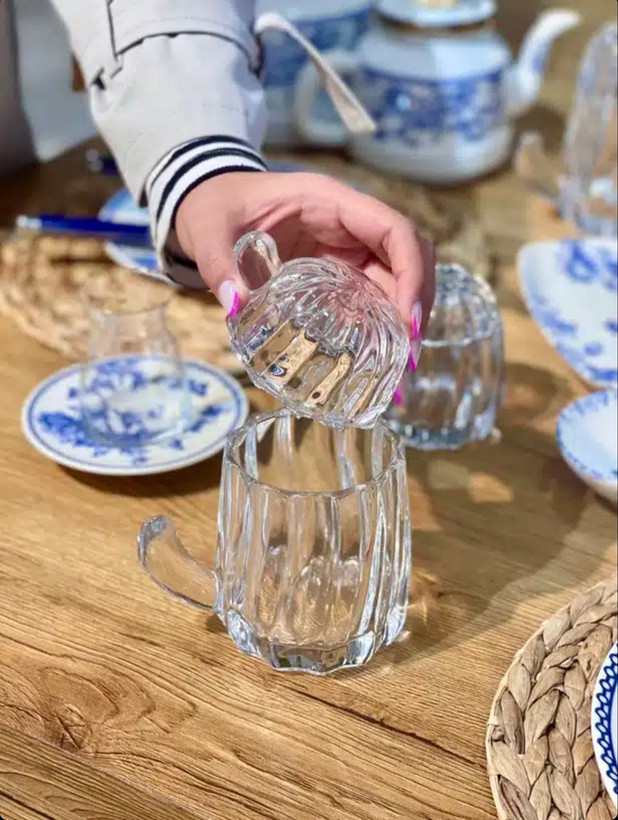 ظرف عسل بلور کاکتوس؛ طراحی وارداتی و مدرن برای پذیرایی خاص