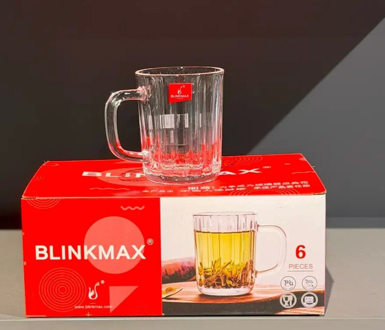 ست لیوان ۶تایی Blink Max مدل KTZB36 شیک و مدرن برای نوشیدنیهای سرد و گرم