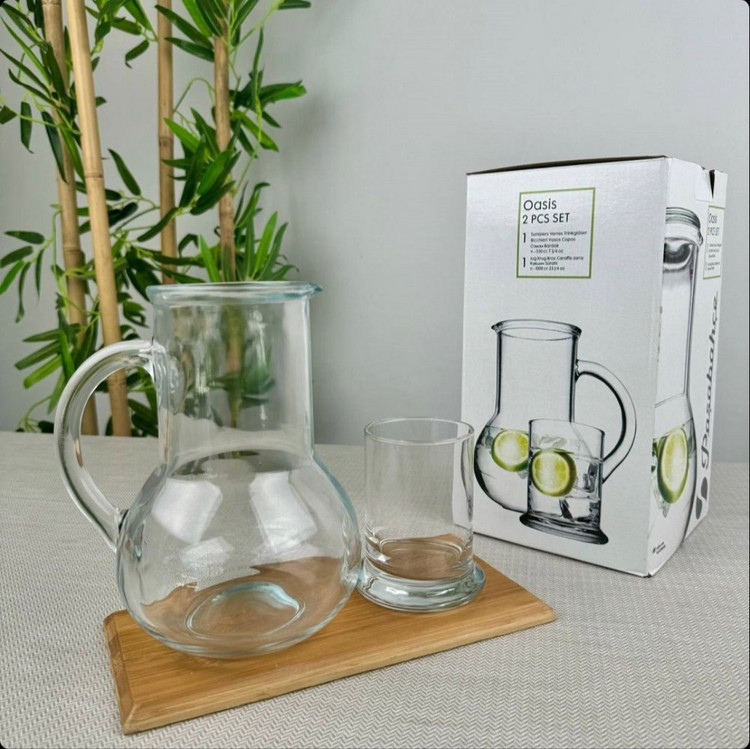 خرید ست پارچ و لیوان پاشاباغچه ترکیه مدل Oasis کد 98328؛ کیفیت و زیبایی