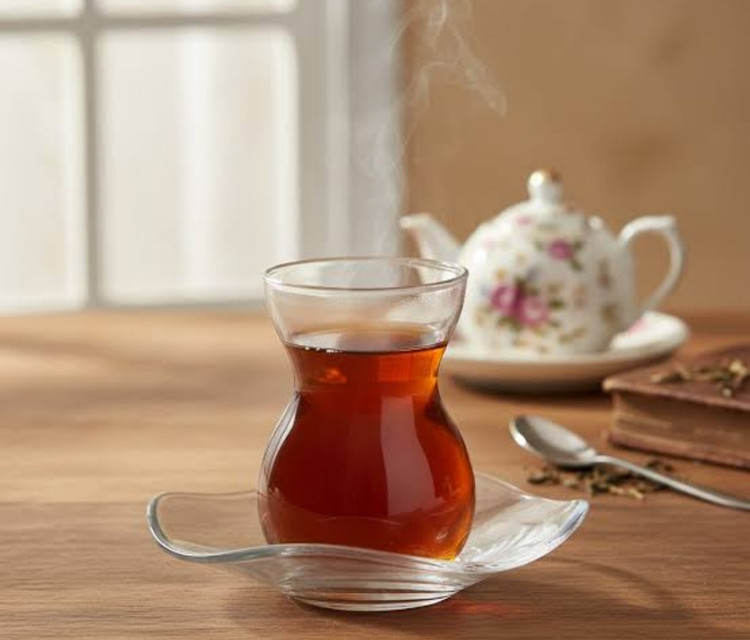 استکان و نعلبکی پاشاباغچه مدل دانتل Dantel کد 42841 | خرید ست چای خوری اصل ترکیه