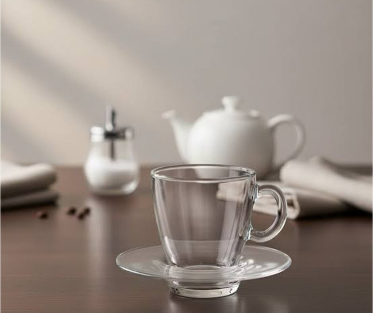 ست فنجان و نعلبکی پاشاباغچه مدل AQUA ترکیه | کد 95040