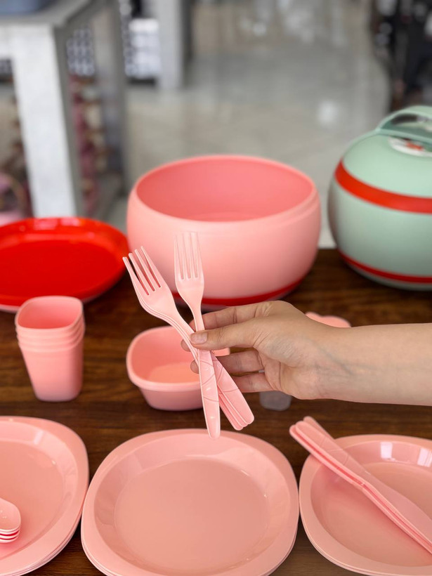 ست پیکنیک ۴۰ پارچه ۴ نفره وارداتی کد KIT-1626